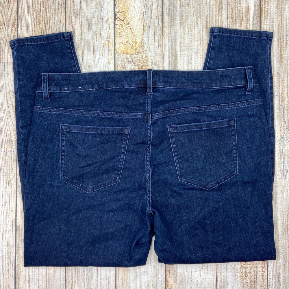 LANE BRYANT Low Rise Skinny Flex Magic Waist Jeans